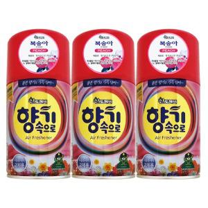 산도깨비 방향제 자동분사 리필 복숭아 290mL X 3개