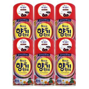 산도깨비 방향제 자동분사 리필 헤이즐넛 290mL X 6개