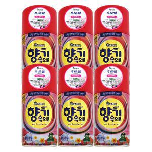 산도깨비 방향제 자동분사 리필 후로랄 290mL X 6개