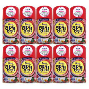 산도깨비 방향제 자동분사 리필 후로랄 290mL X 10개