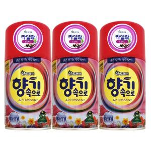 산도깨비 방향제 자동분사 리필 라일락 290mL X 3개