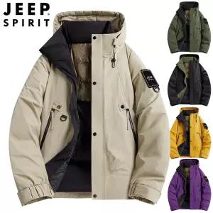 지프 JEEP SPIRIT 남녀공용 헤비패딩 그래핀안감 후드점퍼 재킷 점퍼 패딩 아웃도어 커플 여성 남성 남자 여자 JP999