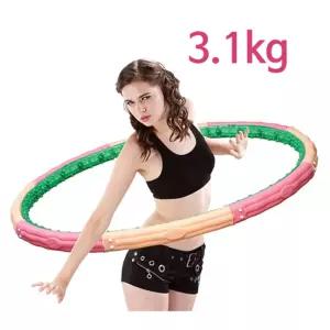 무거운 훌라후프 3.1kg 허리지압 마사지훌라우프 홈트