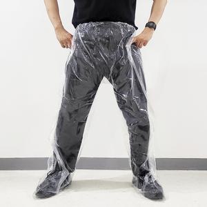 밴딩형 비닐 방수 바지 갯벌 작업 농사 용 체험학습 일회용 비옷