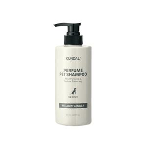 펫 쿤달 마일드 케어 퍼퓸 반려견 샴푸 멜로우 바닐라 향 500ml