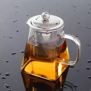 (로하티) 그라시아 내열유리 차포트(450ml)/티주전자/찻주전자/다도/티워머/티포트/세트/보온티/포트/차우