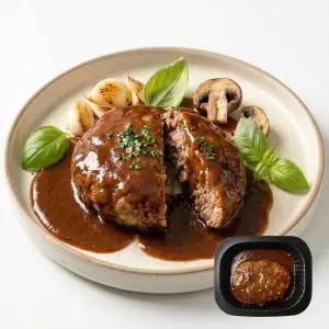 [삼다] 제주 흑돈 한우 함박 스테이크 180g x7팩/15팩