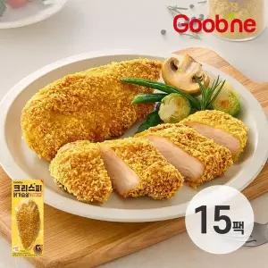 [굽네] 크리스피 닭가슴살 오븐바사삭 110g 15팩