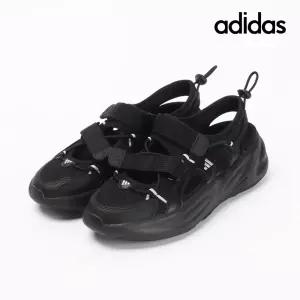 아디다스 샌들 오즈웨이브 여성 코어 블랙 실버 메탈릭 JS4582