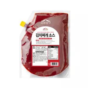 (쯔양원픽) 고추명가 김치찌개 소스 (2kg) 대용량 업소용 양념장 자취생템