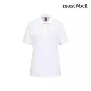 몽벨 여성 베이직 카라 반팔 티셔츠