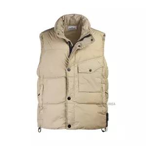 [스톤아일랜드] FW25 남성 크링클 렙스 패딩 조끼 K2S15G100003 S0A23 V009A 117785