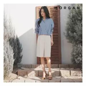 모르간 26SS 핀턱 버뮤다 팬츠 [런칭 가격 59,900원]