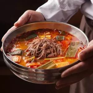 (e) 참도깨비 부산 금강육개장630g 5봉 금강만두500g