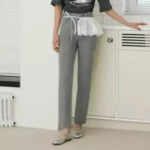 [에고이스트] [BLUE LABEL] 바텍 컬러 포인트 테이퍼드 데님팬츠 (ER2ODP04-T)