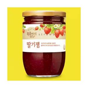 복음자리 국산 딸기잼 수제 청 대용량 홈메이드 방식 딸기쨈 640g 1개