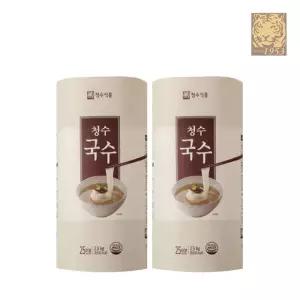 청수 두루마리국수(소면) 2.5KG 2개