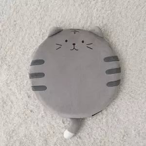 [하프클럽/알티피아]귀여운 고양이 캐릭터 메모리폼 방석 그레이 (40x40)