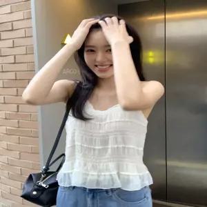 벨라 스모크 프릴 나시 / 하객룩 여리 레이어드 나시 프릴나시 뷔스티에 캡나시 홀터넥나시 레이스나시 오