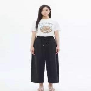 [플라스틱아일랜드]밴딩 스트링 배기 팬츠 PS2WP011