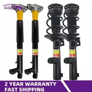 에어서스펜션 쇼바 2개 5Q0413031FL 전면 후면 충격 스트럿전기 장착 포함 VW 골프 R MK7 GTI 시트 - 5Q041