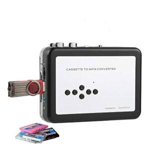 WENDRY 카세트 MP3 컨버터 휴대용 테이프 오디오 캡처 적합 8에 XP 플레이어 플래시 VISTA USB 음악 컨버터 드라이브