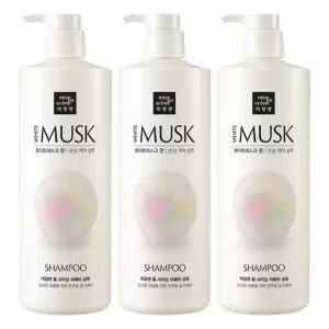 미쟝센 펄샤이닝 리페어 화이트머스크 샴푸 1000ml x3 대용량 손상모발