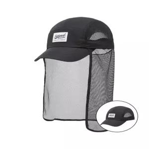 내셔널지오그래픽 키즈 컬러블럭 캠프 차양캡 BLACK (26SS) K262KHA060