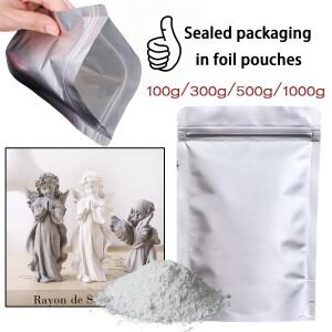 100g/300g/500g/1000g 수지 주조 분말 고밀도 흰색 석고 점토 시멘트 인형 재료 DIY 공예 용품