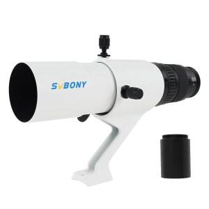 SVBO SV198 50mm 가이드 스코프 파인 포커스 천체 사진 촬영 자동 안내 및 망원경을 위한 45mm T2 연장 튜브를 사용한 이중 나선형 초점 별 탐색 기능을 갖춘 파인더