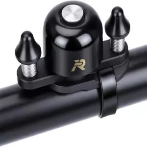 POWVINE 바이크 벨 최대 100dB 휴대용 장착 22.2-31.8mm 로드 바 핸들바 방수 내구성이 뛰어난 더블 해머