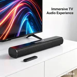 S20 TV 사운드바 30W 강력한 베이스 블루투스 오디오 스피커 HD 광케이블 AUX USB RCA 3 EQ 모드 IR 리모컨