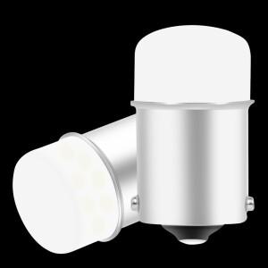 자동차 브레이크 등 백업 리버스 램프 방향 지시등 P21W LED 전구 1156 BA15S R5W BAY15D 12V 2 개