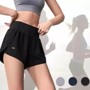 [텐바이텐][홍은]3부 트레이닝 스포츠 핫 반바지 하이 웨스트 팬츠