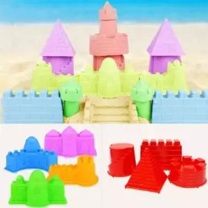 모래 모래놀이 캐슬 성 찍기틀 모양틀 클레이 4p-