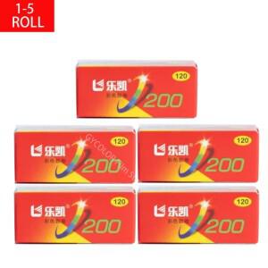 1/3/5 롤 120mm 컬러 업그레이드 럭키 C200 필름 ISO200/24 ° (유통기한: 2027)