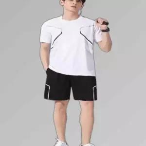 트레이닝복 상하의세트 남성 여름운동복 반팔 반바지