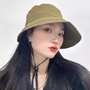 버킷햇 여성 캐주얼 가을 해변 모자