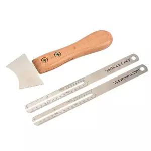 기타 Luthier Tool U6XD용 핑거보드 가드가 포함된 프렛 크라우닝 파일 세트