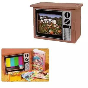 [셀러에이드]80년대 인형집 꾸미기 레트로 TV 미니어처 소품