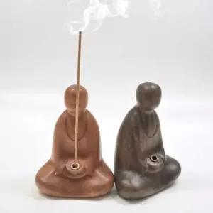 명상 좌불 인센스 홀더 촛대 향초홀더 백단향 향기