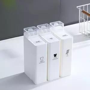 키밍 사각 세탁세제 소분용기 1000ML 리필용기 세제통 1L 사각 공병 (W990D61)
