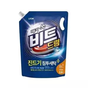 비트 액체세제 드럼용 (2.1kg) 파우치 주방청소 청소 다목적 (WAB085E)
