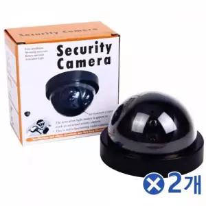 [콩심팥심]방범용품 모형감시카메라 cctv 가짜cctv 2개