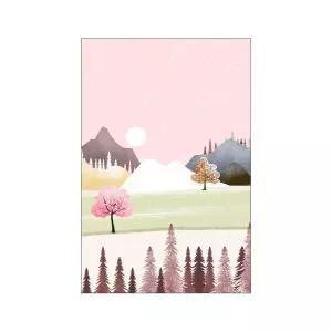 북유럽 풍경화 그림 아이방 액자 식당 벽인테리어 거실 현관
