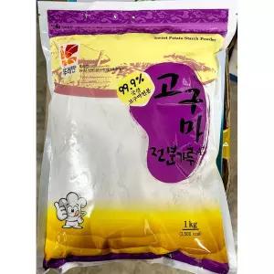 고구마전분 ( 1K) 파우더 전분맛 업소용 식당용 가루 분말