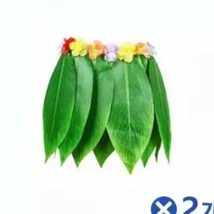 나뭇잎 훌라스커트 응원복x2개 여름파티 파티분장