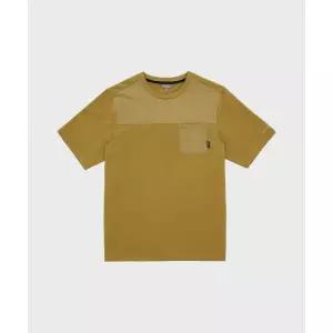 [머렐] MERRELL MEN 라이프 우븐패치 반팔 티셔츠 BEIGE M24M2-MHT602BEG 456128