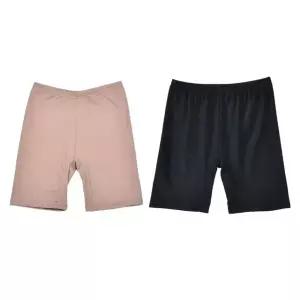 얇은내복 여성겨울내의 5부내복 여성기모내복 여성기모내의 여성내복바지 (WB65C3E)