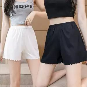 고품질 여자 여름 쿨링 물결 속바지 냉감 스판 이너 바지 (WC72418)